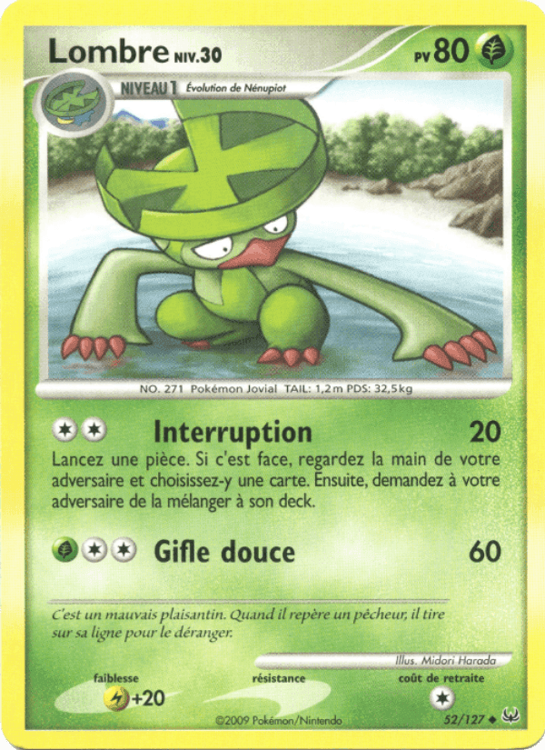 Lombre, carta 52 di Platine