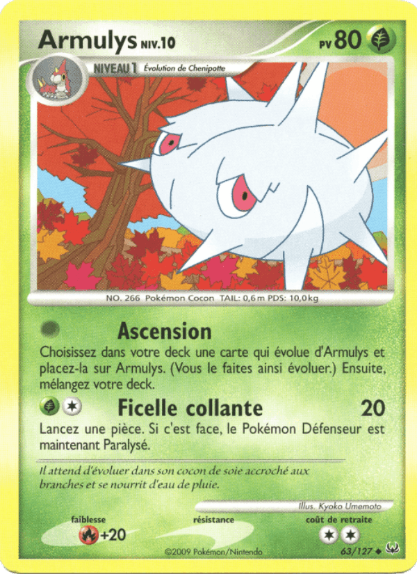 Armulys, carte 63 de Platine