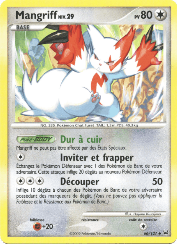 Mangriff, carte 66 de Platine