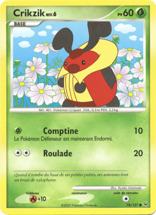 Crikzik, card 78 from Platine