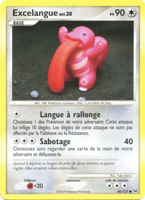Excelangue, card 80 from Platine