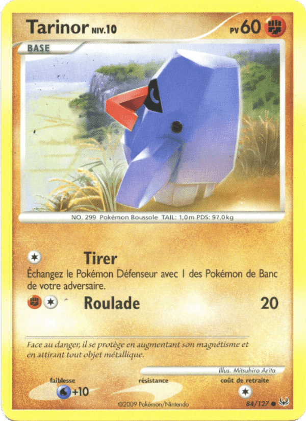 Tarinor, carte 84 de Platine