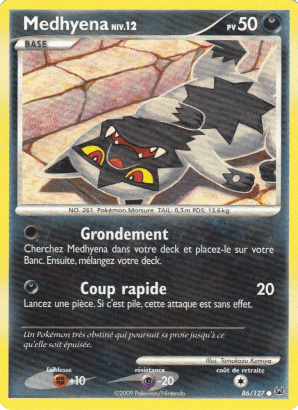 Medhyena, carte 86 de Platine