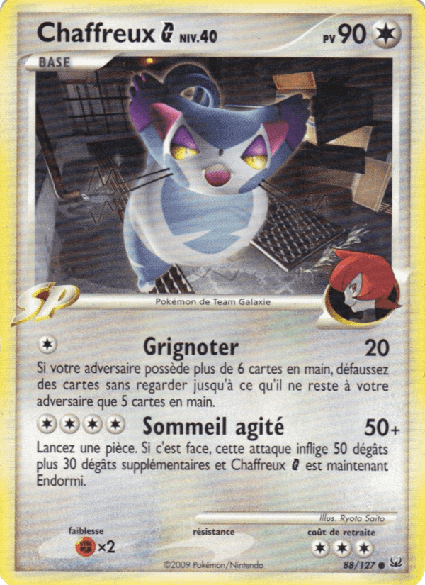 Chaffreux G, carta 88 de Platine