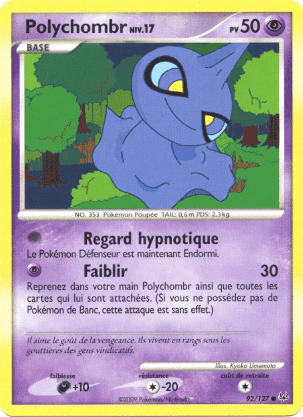 Polychombr, carte 92 de Platine