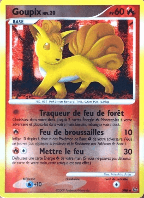Goupix, carte SH6 de Platine