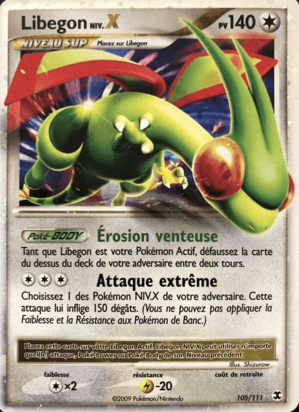 Libegon Niv. X, carte 105 de Rivaux Émergeants