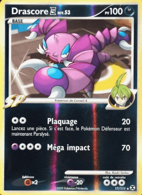 Drascore 4 Niv. 53, carte 17 de Rivaux Émergeants