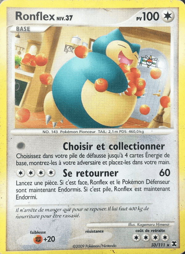 Ronflex Niv. 37, carte 33 de Rivaux Émergeants