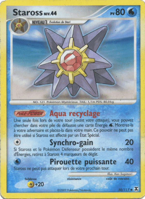 Staross Niv. 44, carte 50 de Rivaux Émergeants