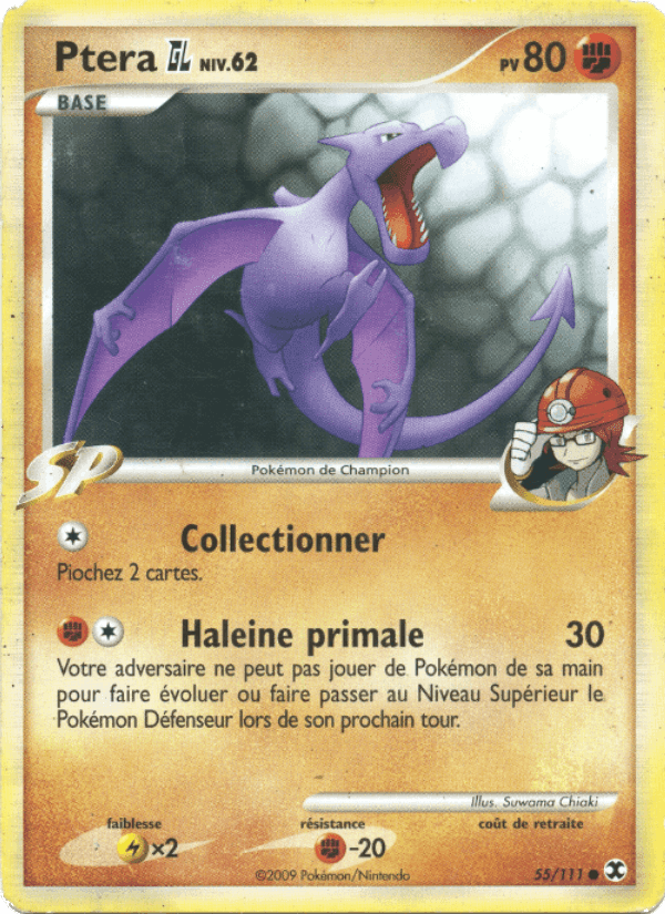 Ptera GL Niv. 62, carte 55 de Rivaux Émergeants
