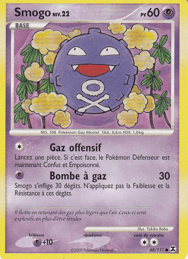 Smogo Niv. 22, carte 68 de Rivaux Émergeants