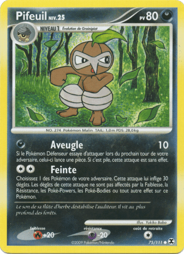 Pifeuil Niv. 25, carte 75 de Rivaux Émergeants