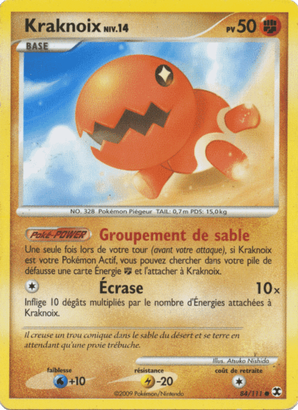 Kraknoix Niv. 14, carte 84 de Rivaux Émergeants
