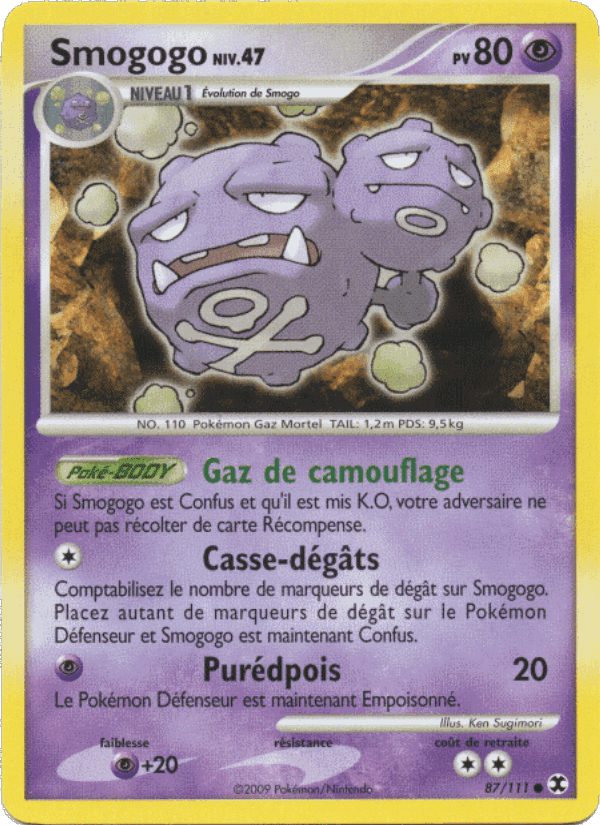 Smogogo Niv. 47, carte 87 de Rivaux Émergeants