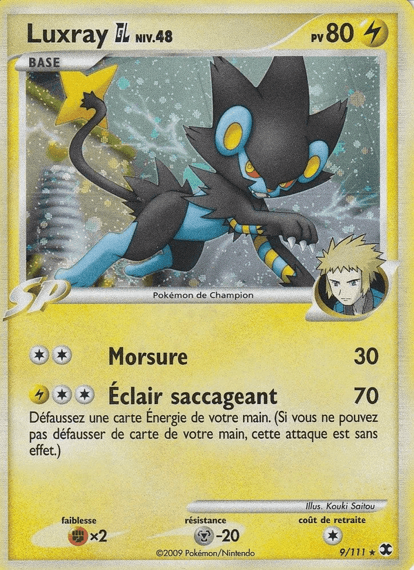 Luxray GL Niv. 48, carte 9 de Rivaux Émergeants