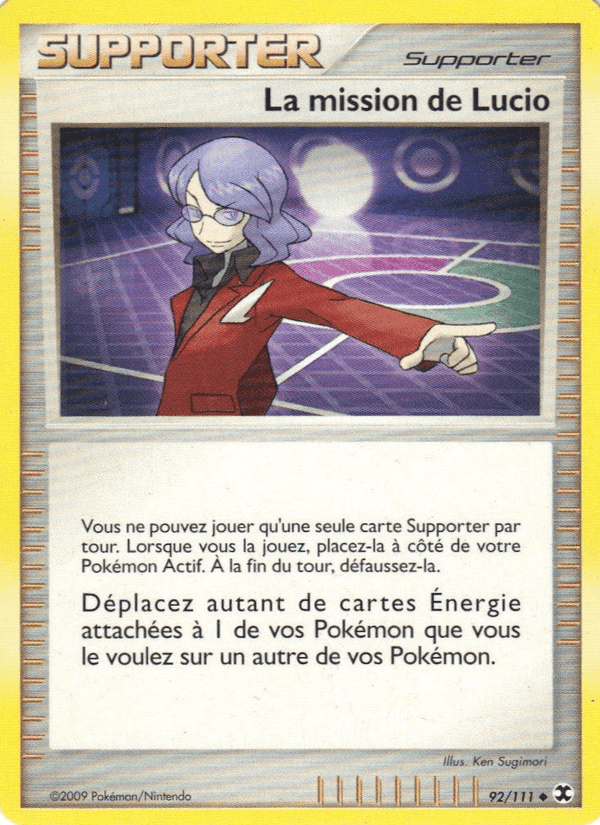La mission de Lucio, carte 92 de Rivaux Émergeants