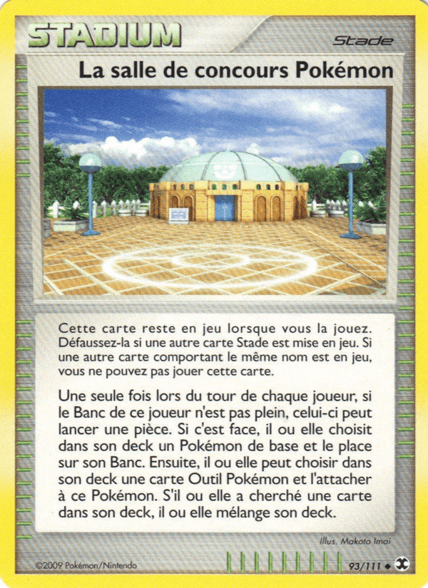 La salle de concours Pokémon, card 93 from Rivaux Émergeants