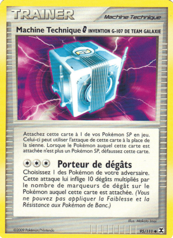 Machine Technique G Invention G-107 de Team Galaxie, carta 95 di Rivaux Émergeants