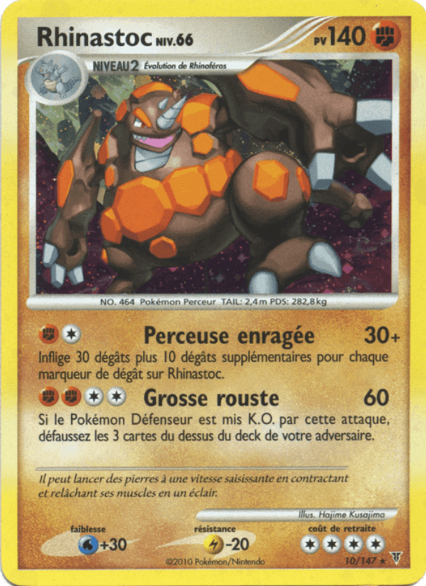 Rhinastoc, carte 10 de Vainqueurs Suprêmes