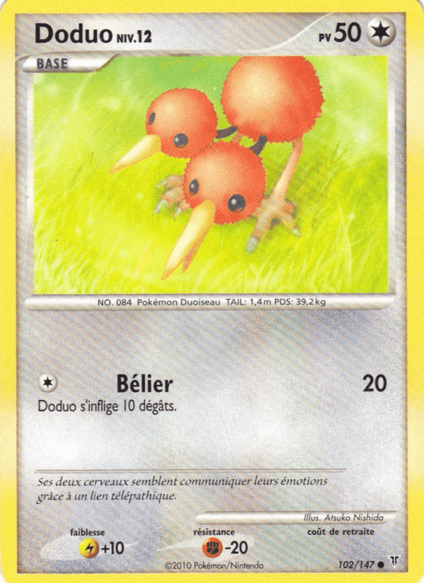 Doduo, carta 102 di Vainqueurs Suprêmes