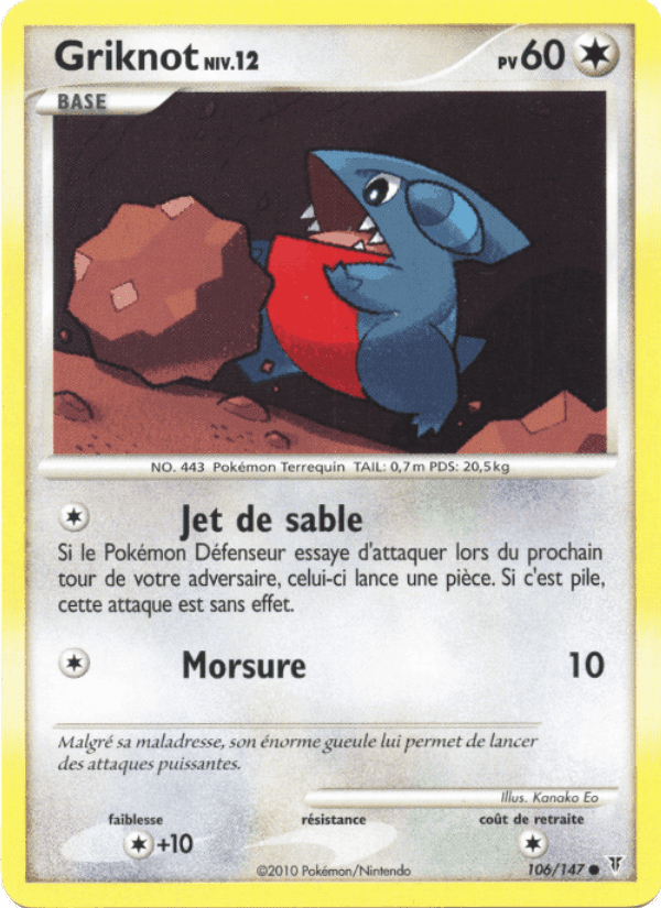 Griknot, carta 106 de Vainqueurs Suprêmes
