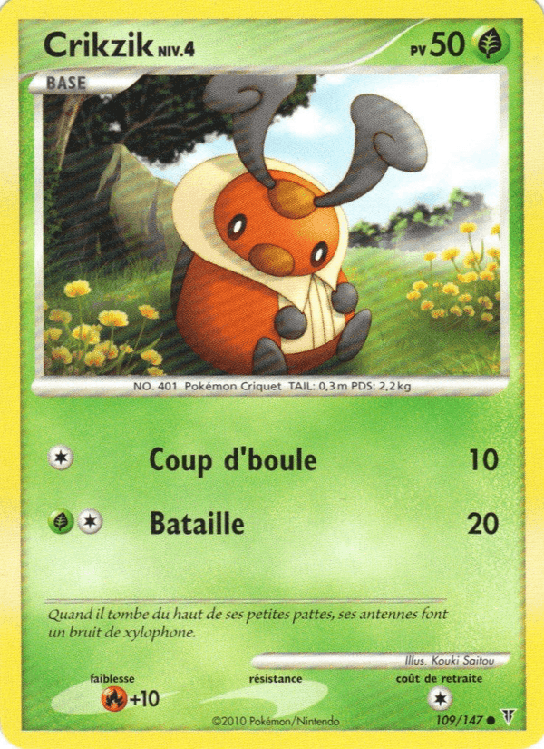 Crikzik, carte 109 de Vainqueurs Suprêmes