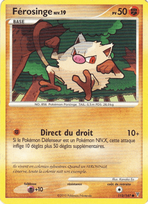Férosinge, carta 112 di Vainqueurs Suprêmes