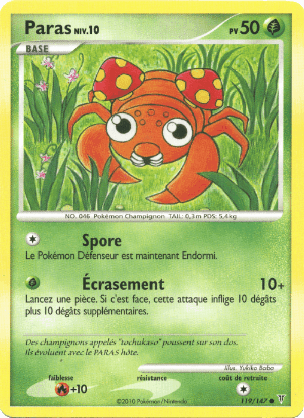Paras, carte 119 de Vainqueurs Suprêmes