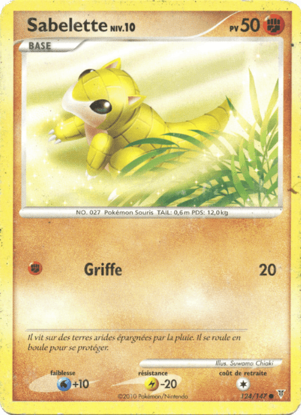 Sabelette, carte 124 de Vainqueurs Suprêmes