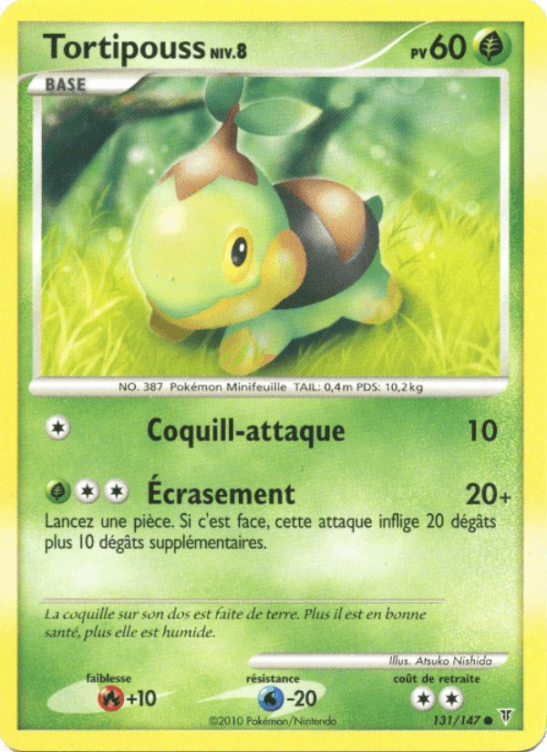 Tortipouss, carte 131 de Vainqueurs Suprêmes