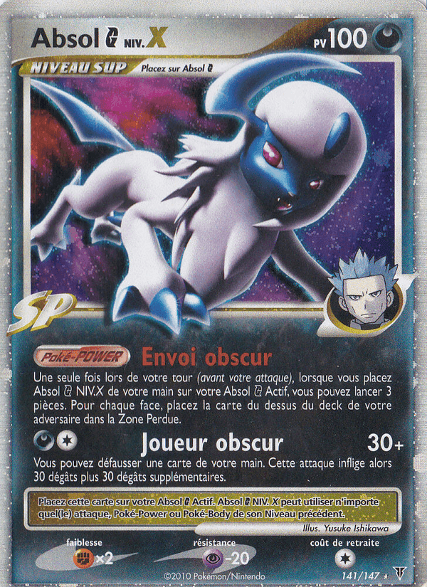 Absol G NIV.X, card 141 from Vainqueurs Suprêmes