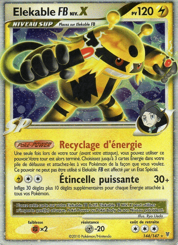 Elekable FB NIV.X, carte 144 de Vainqueurs Suprêmes