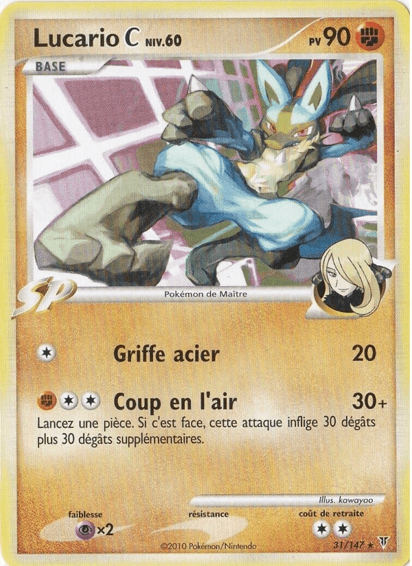 Lucario C, carte 31 de Vainqueurs Suprêmes