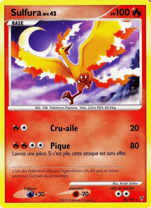 Sulfura, carte 36 de Vainqueurs Suprêmes