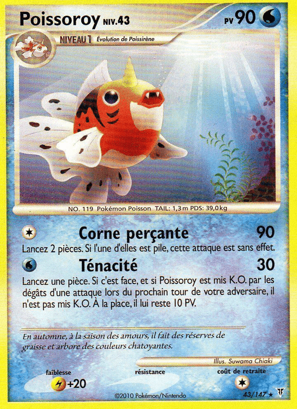 Poissoroy, carta 43 di Vainqueurs Suprêmes