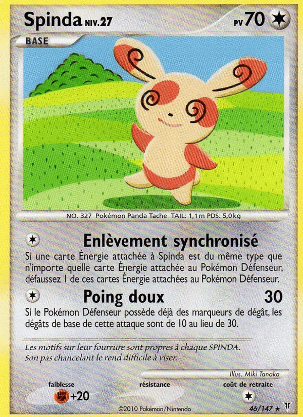 Spinda, carta 46 di Vainqueurs Suprêmes