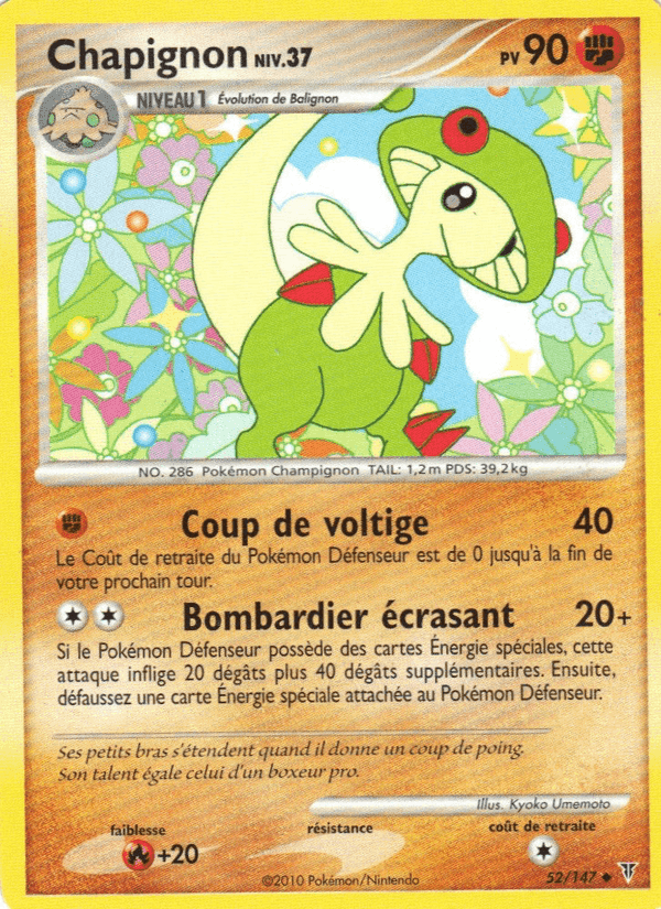 Chapignon, carte 52 de Vainqueurs Suprêmes