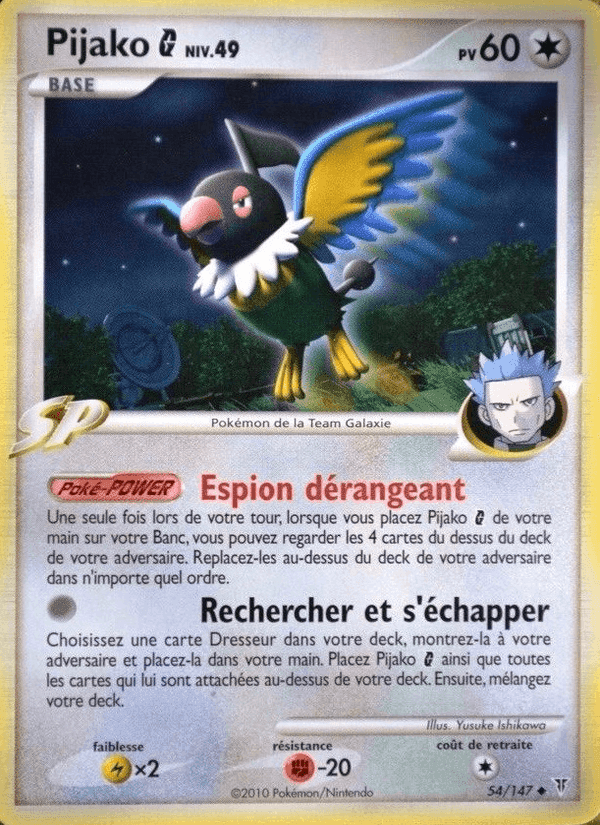 Pijako G, carta 54 de Vainqueurs Suprêmes