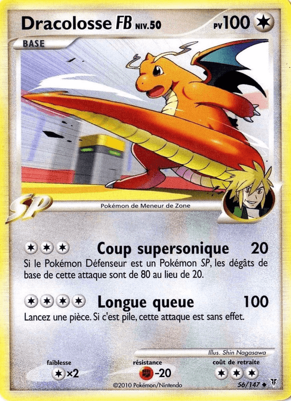 Dracolosse FB, carta 56 di Vainqueurs Suprêmes
