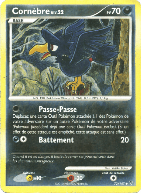 Cornèbre, carte 72 de Vainqueurs Suprêmes
