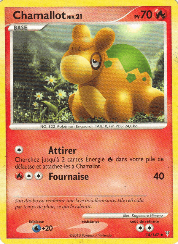 Chamallot, carte 74 de Vainqueurs Suprêmes