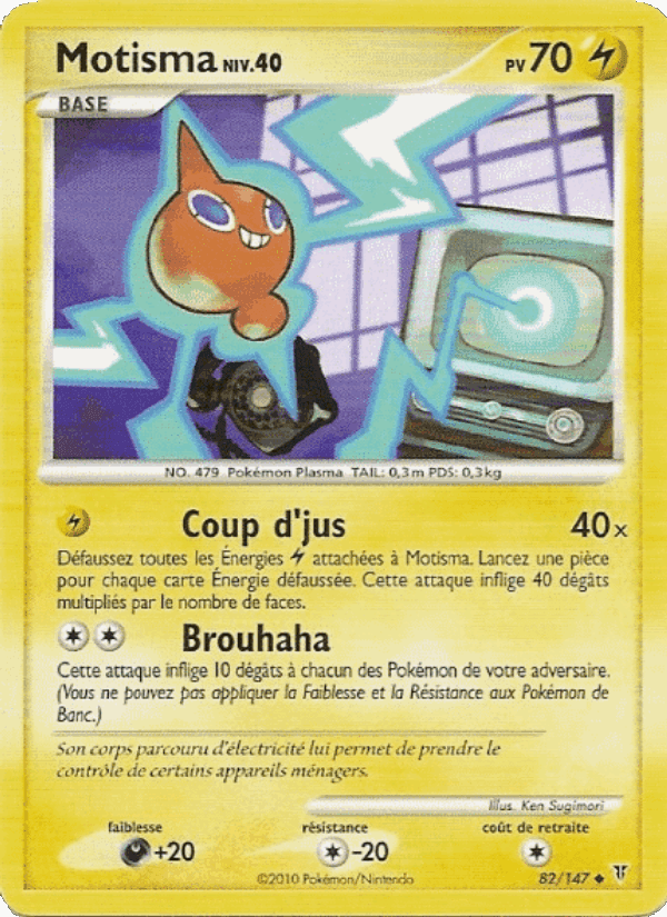 Motisma, carte 82 de Vainqueurs Suprêmes