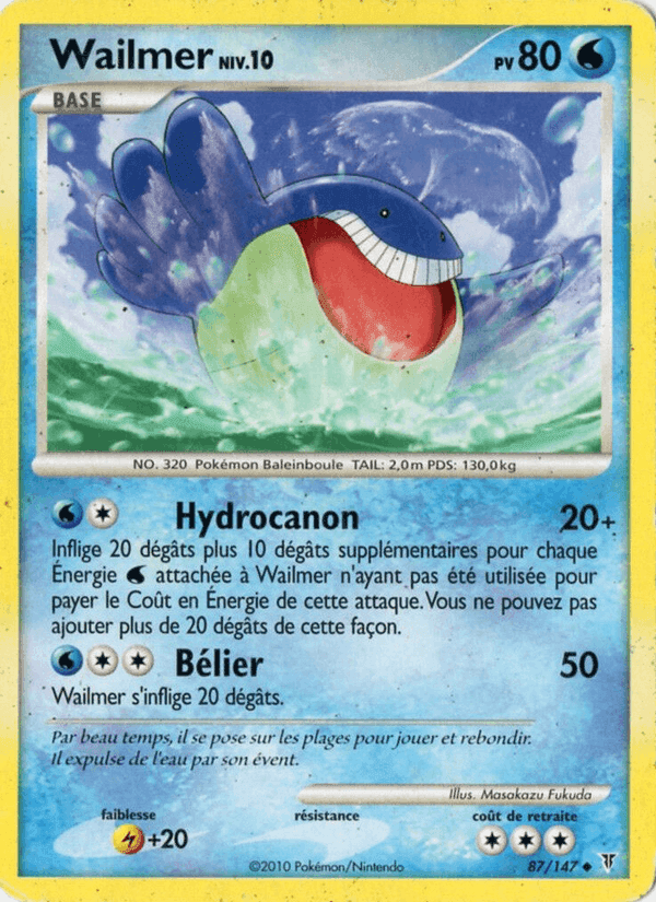 Wailmer, carte 87 de Vainqueurs Suprêmes