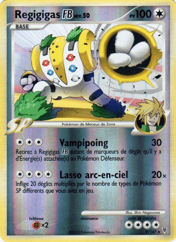 Regigigas FB, carte 9 de Vainqueurs Suprêmes