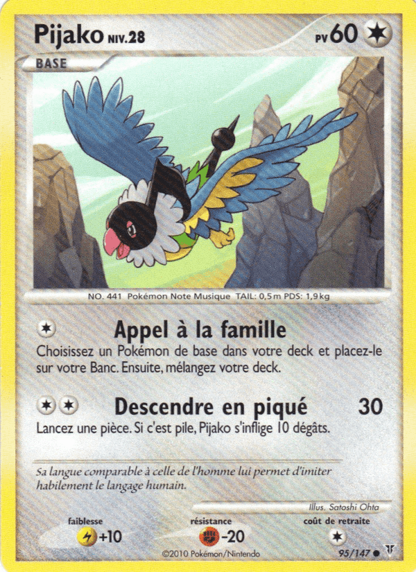 Pijako, carte 95 de Vainqueurs Suprêmes