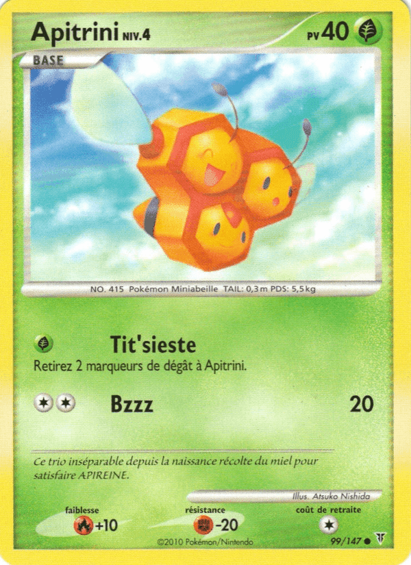 Apitrini, carte 99 de Vainqueurs Suprêmes