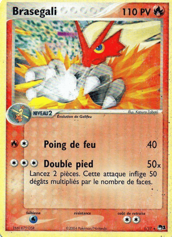 Braségali, carte 1 de POP Série 1