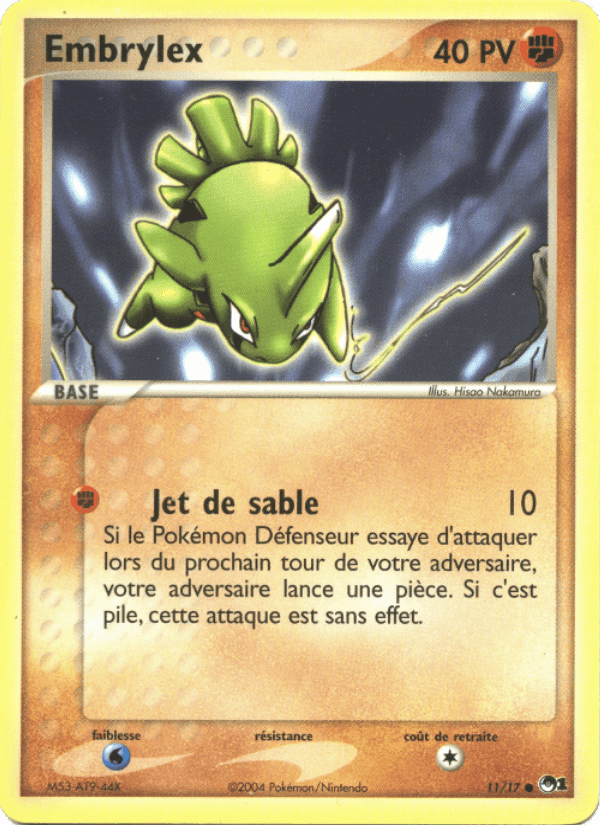 Embrylex, carte 11 de POP Série 1
