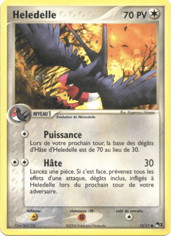 Hélédelle, carte 15 de POP Série 1